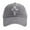 Grey, variant on Womens Hats Unisex Jesus Cross Embroidered Washed Baseball Cap Casual Outdoor Sun Black One Size
