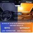 thumbnail image 4 of For X1 X3 X5 X7 Sunshade Windshield Sun Shade  Insulated Front Window Shield Windshield Cover Sun Visor Protector Privacy UV Reflector Blocks Heat, 4 of 7