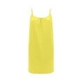 thumbnail image 6 of Hduncf Backless Cami Dress for Women Fashion Open Back House Lounge Loose Dresses Spaghetti Strap Summer Beach Flowy Sundress Yellow XXXL, 6 of 7