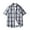 Black, variant on Posijego Plaid Short Sleeve Shirt for Men Casual Button down Shirts Summer Lightweight Work Dress Shirts