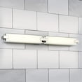 thumbnail image 2 of WAC Lighting Bliss 36" LED 3500K Aluminum Bathroom Vanity/Wall Light in Nickel, 2 of 5
