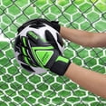 thumbnail image 5 of Obbsen Soccer Goalie Goalkeeper Gloves for Kids Boys Children Football Gloves with Grips Palms, 5 of 8