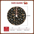 thumbnail image 2 of Sikiie White And Yellow Snowflakes Christmas Tree Skirt, Christmas Tree Decorations, Christmas Decor, Tree Mat Decoration(30-48IN)-48", 2 of 6