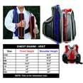 thumbnail image 2 of Martial Arts Chest Guard Vest with Hook and Loop Closure for Taekwondo Karate Chest Protector, 2 of 2
