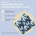 thumbnail image 2 of MaisoNovo Swedish Dishcloths for Kitchen | Reusable Paper Towels with Hook | Biodegradable and Reusable Paper Towels Washable | Swedish Dishcloth Reusable Paper Towel | Kyoto Mix - Pack of 6, 2 of 6