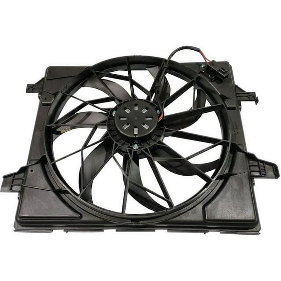 Radiator Fan Assembly - Compatible with 2011 - 2020 Dodge Durango 2012 2013 2014 2015 2016 2017 2018 2019