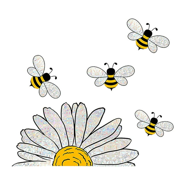 Pegatinas de girasol y para ventana, pegatinas de y flor, pegatinas de vidrio, pegatinas de flores de colores para sala de estar.