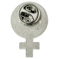thumbnail image 3 of PinMart's Venus Symbol Women's Equal Rights Feminism Lapel Pin, 3 of 3
