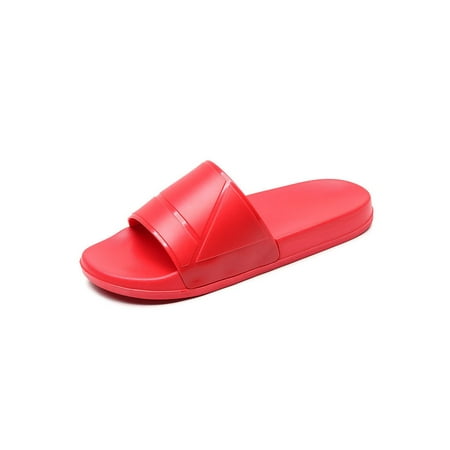 

Harsuny Ladies Casual Slip On Mules Comfortable Lightweight Flats Summer Beach Slides Slippers Non-slip Sandals