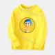 thumbnail image 3 of Camiseta de algodón de manga larga para niños y niñas, abrigo básico de color sólido, ropa de ocio, Tops para niños, 3 of 5