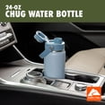 thumbnail image 6 of Ozark Trail 24 oz Stainless Steel Insulated Chug Water Bottle, Light Blue, 6 of 19