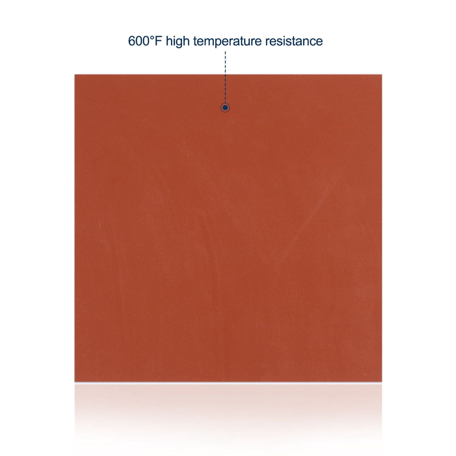 11.8" x 11.8" Silicone Heat Press Pad Mat 0.3" Thick for Heat Press Machine
