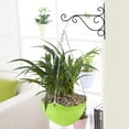 thumbnail image 4 of Manunclaims Self-Watering Hanging Planter for Indoor Outdoor Garden Plants, Multicolored Plastic Flower Pot Container with Hanging Chain - Garden Home Balcony Decoration, 4 of 8
