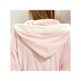 thumbnail image 3 of Women's Autumn And Winter Fashion Pajamas Beauty Salon Bathrobe Thick Section Plus Long Velvet Robe Flannel, 3 of 6
