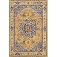 thumbnail image 2 of United Weavers Caledonia Zaylee Farmhouse Medallion Area Rug, Burnt Orange, 5'3" x 7'2", 2 of 5