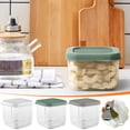 thumbnail image 1 of Recipiente hermético para almacenamiento de alimentos • Depósito grande sellado de 400 ML • Almacenamiento de té de fruta seca y cereales • Organizador de cocina de plástico transparente, 1 of 4