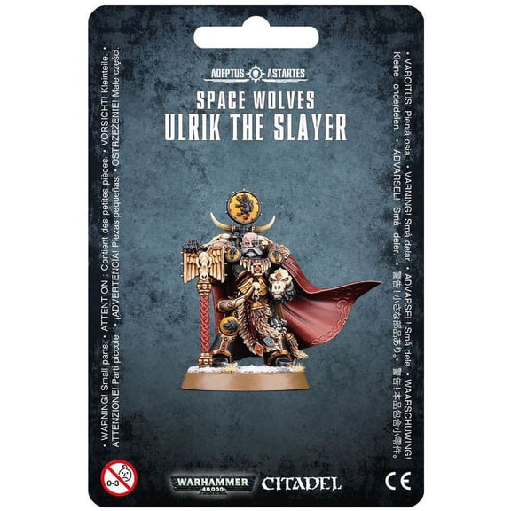 Warhammer 40,000 Space Wolves Ulrik the Slayer Miniatures