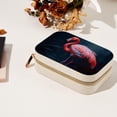 thumbnail image 7 of Flamingo Velvet Portable Travel Organizer with Removable Compartment – Gift Idea, Jewelry Organizer, Storage Box, and Bracelet Holder, 7 of 7