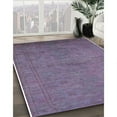 thumbnail image 3 of Ahgly Company Machine Washable Indoor Rectangle Industrial Modern Viola Purple Area Rugs, 5' x 7', 3 of 7