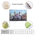 thumbnail image 2 of David Mann Motorcycle Art Gnghost Rider Prints Poster (40) Painting On Canvas Wall Art Poster Scroll Picture Print Living Room Walls Decor Home Posters 12x18inch(30x45cm), 2 of 6