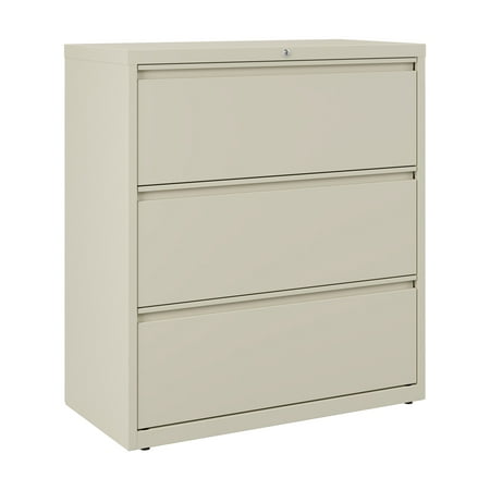 UPC: 0029404176333 | Hirsh 36 Inch Wide 3 Drawer Metal Lateral File Cabinet for Home and Office  Holds Letter  Legal and A4 Hanging Folders  Putty
