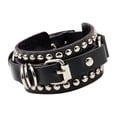 thumbnail image 4 of Pulsera con remaches Hugo para Ciclismo Niños Niñas Biker negro, 4 of 10
