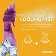 thumbnail image 3 of O2COOL 3.5 inch Battery Powered Misting Fan for Personal Cooling - Purple, 3 of 5