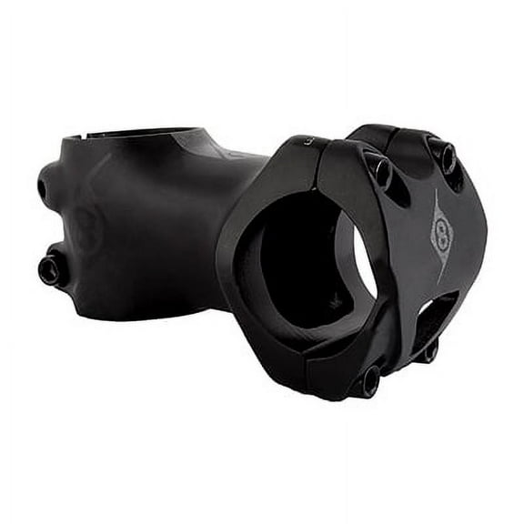 Origin8 Flow Stem Bar Clamp 31.8mm 60mm -7 Deg Black Aluminum Road / Mountain