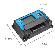 VONTER MPPT Solar Panel Regulator Charge Controller Auto Focus Tracking,30-100A 12V/24V Solar Charge Battery Controller