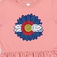 thumbnail image 4 of Inktastic Colorado Flag Sunflower Girls Toddler Dress, 4 of 5