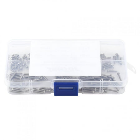 

230pcs M2 Stainless Steel SS304 Hex Socket Button Head Screws Bolts and Nuts Assortment Kit