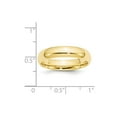 thumbnail image 6 of 10k Yellow Gold 5mm Standard Weight Comfort Fit Wedding Band Size 6, 6 of 7