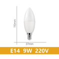 thumbnail image 1 of Bombilla Led para el hogar, lámpara de decoración de oficina, iluminación para habitación, 4/8/12/16/20 piezas, T37, C37, 9W, E27, E14, B22, AC220V, 1 of 4