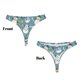 thumbnail image 3 of Fotbe Snowflake Scarf Snowman Tanga Sin Costuras para Mujer con Estampado – Panties Invisibles, Transpirables y Cómodos para Uso Diario-3X-Large, 3 of 6