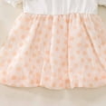 thumbnail image 5 of IROINNID Toddler Girl's Thin Suspender Sundress Sleeveless Dot Printed Mesh Round Neck Casual Fresh Style Dress 1-5Years, 5 of 9