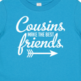 thumbnail image 4 of Inktastic Cousins Make the Best Friends with Arrow Boys or Girls Baby T-Shirt, 4 of 5