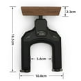 thumbnail image 2 of Gancho de Madera para Guitarra, Soporte de Pared Antideslizante, Accesorios para Instrumentos, 2 of 7