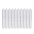 thumbnail image 1 of 10Pcs Rollo de papel higiénico Fit-All Style Plastic-Spring Cargado Rollo de papel higiénico blanco Baño Reemplazo del soporte de papel, 1 of 5