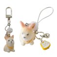 thumbnail image 5 of Soft Flocking Shiba Inu Keychain, Safe Animal-themed Phone Lanyard Strap Compact for Kids Adults Dog Lovers, 5 of 8