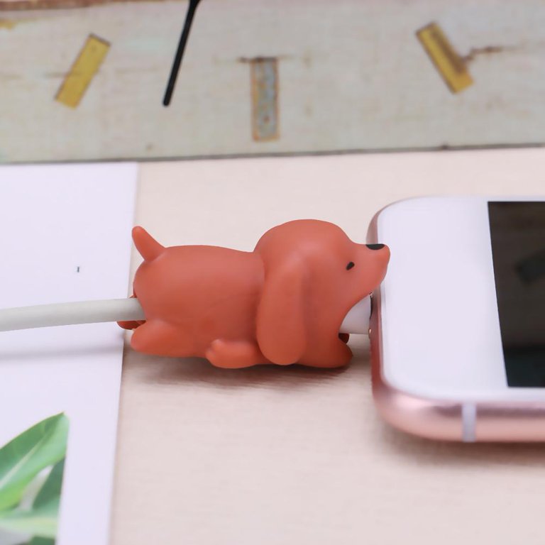 Déco protection câble iPhone l animaux kawaii