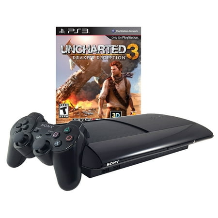 Refurbished Sony PlayStation 3 PS3 250GB Uncharted 3