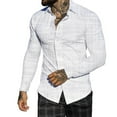 thumbnail image 1 of Hommes Automne Hiver Revers à Poitrine Pleine Impression Plage Chemise à Manches Longues, 1 of 6
