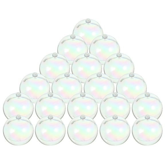FUEENIRVA Unique Ornaments Hanging Decoration Transparent 20Pcs