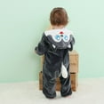thumbnail image 6 of Hazel Tech Toddler Boys Girls Cotton Fleece Hooded Romper Jumpsuit Cosplay One-Piece Long Sleeve Warm Onesies Husky 0-36 Months, 6 of 10