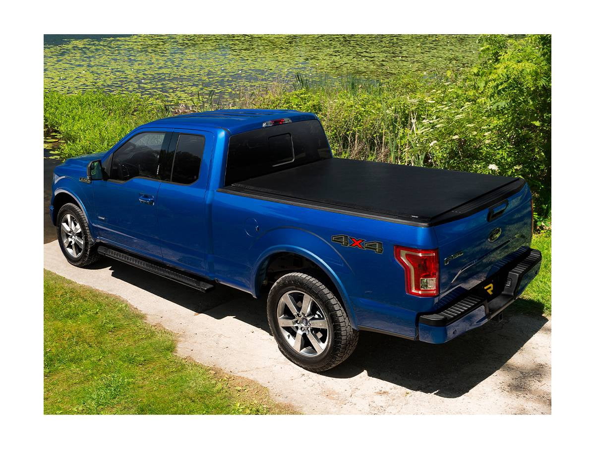 Truxedo by RealTruck Lo Pro Soft Roll Up Truck Bed Tonneau Cover | 598601 | Compatible with 2009 - 2014 Ford F-150 8' 1" Bed (97.4")