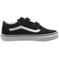thumbnail image 4 of VANS Old Skool V Unisex/Child shoe size Kid 1  Athletics VN000VHE6BT Black/True White, 4 of 7