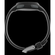 ساعة رياضية من الرجال من Timex 10 أسود / رمادي 40 مم ، حزام من الراتنج