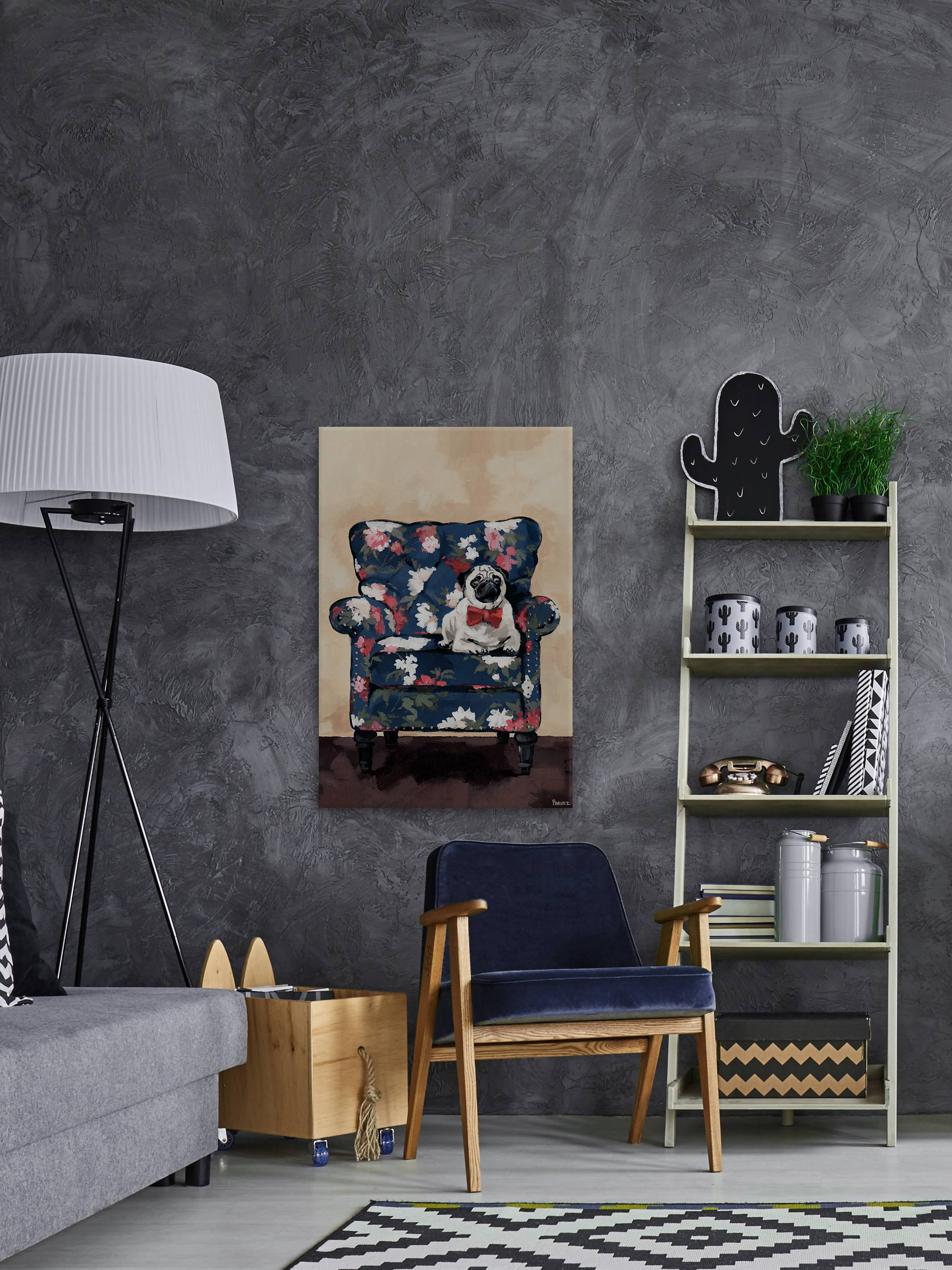 Parvez Taj Sitting Pretty Canvas Wall Art