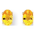thumbnail image 1 of 14K Yellow Gold Yellow Sapphire Earrings, 1 of 2