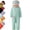A13-Sky Blue, variant on Big Mouth Monster Onesie Pajamas, Plush Monster Onesie, Soft Plush Loungewear, Cozy One Piece Loungewear Funny Onesie for Halloween Costumes, Halloween Pajamas & Christmas Pajamas Purple 100